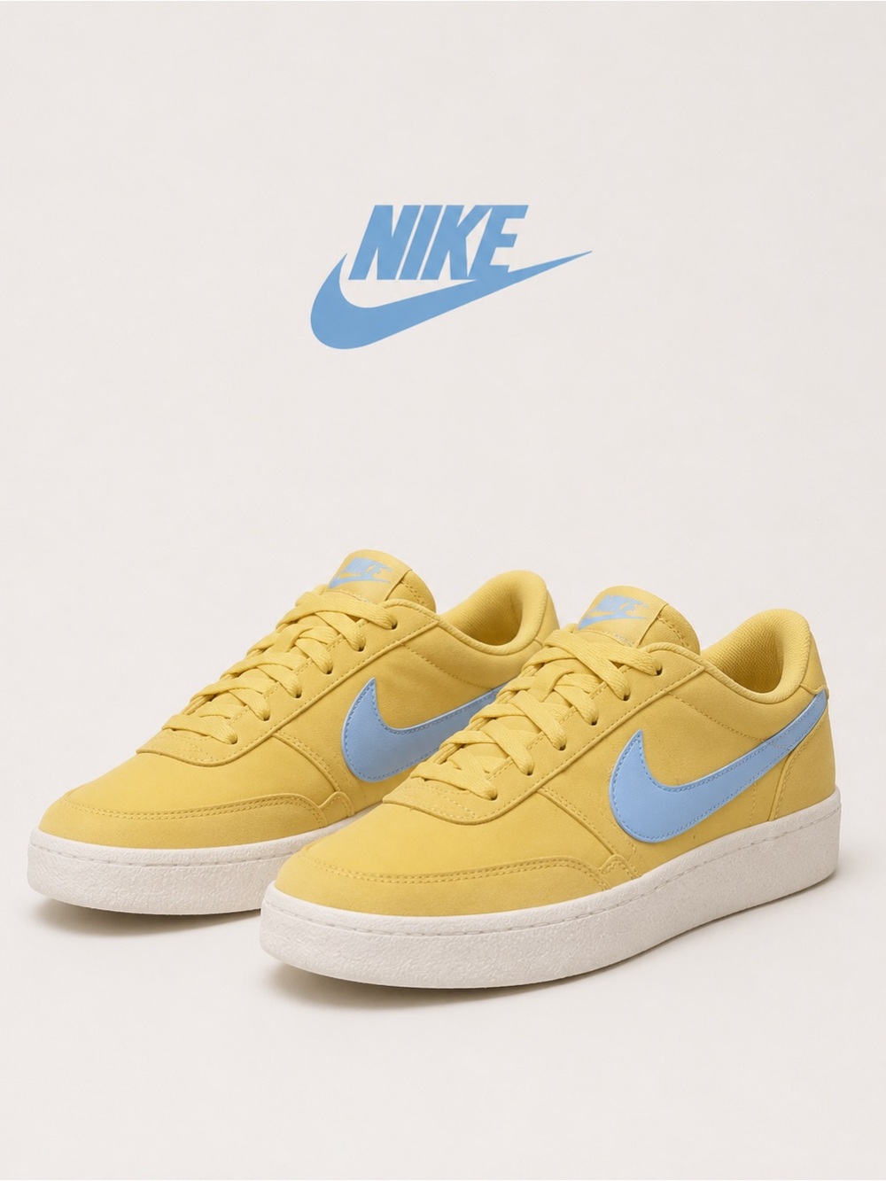 Nike Killshot 2 Sneaker Color: Saturn Gold/ Royal/ Sail blue Athletic court NWT